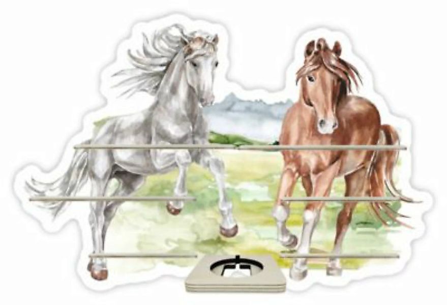 Farbklecks Collection® Regal Musikbox - Pferdekoppel - passend Toniebox plu günstig online kaufen