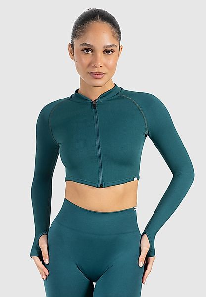 Smilodox Outdoorjacke Harly, Seamless Cropped Trainingsjacke, günstig online kaufen