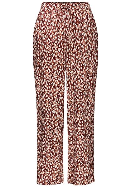 Vivance Palazzohose mit Alloverprint, weites Bein, günstig online kaufen