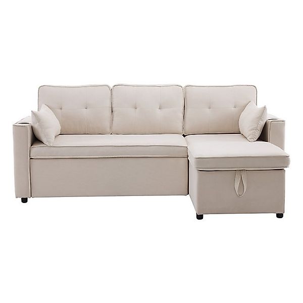 Thanaddo Schlafsofa Schlafsofa mit Schlaffunktion, L-Sofa, Freizeitsessel günstig online kaufen