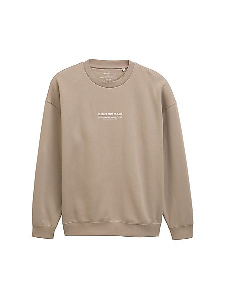 TOM TAILOR Denim Sweatshirt mit Logo günstig online kaufen