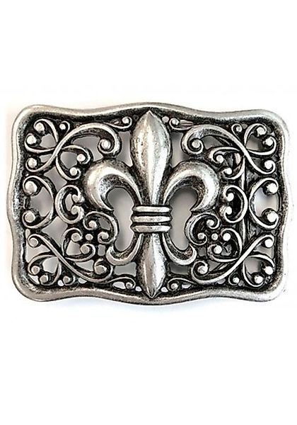 Rettungsring Gürtel Gürtelschnalle "Lilie Schnörkel" günstig online kaufen