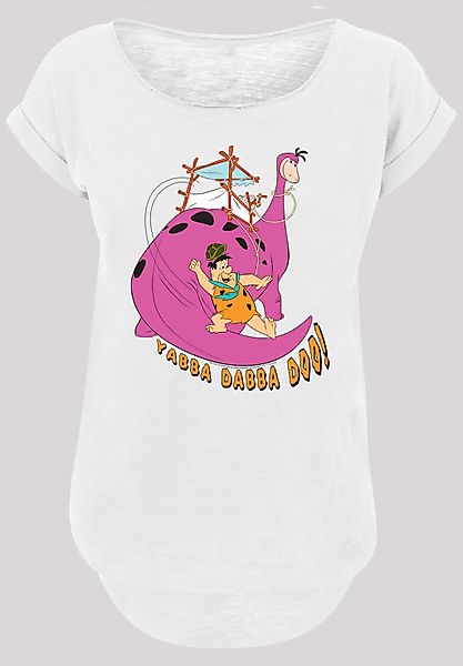 F4NT4STIC Kurzarmshirt "F4NT4STIC Damen Yabba Dabba Doo with Ladies Long Sl günstig online kaufen