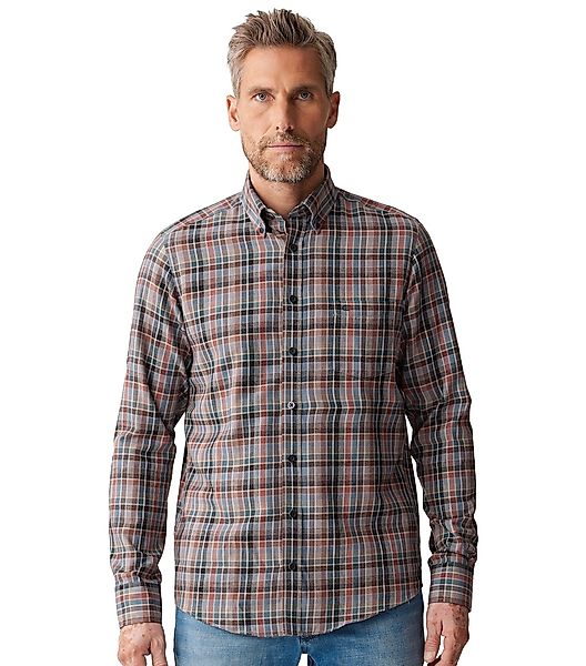 CASAMODA Flanellhemd "CASAMODA Flanellhemd kariert" günstig online kaufen