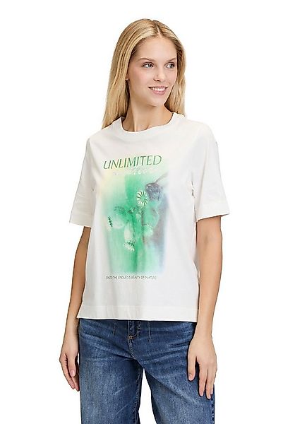 Cartoon Kurzarmshirt Damen Printshirt mit Rundhalsausschnitt (1-tlg) Hotfix günstig online kaufen