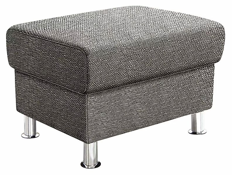 TRENDMANUFAKTUR Hocker "Rondo, Polsterhocker zur Serie, Breite 67 cm, Füße günstig online kaufen