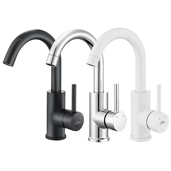 Auralum Max Waschtischarmatur Wasserhahn Waschtischarmatur, verchromtes günstig online kaufen