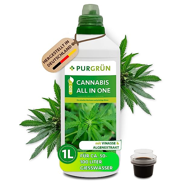 Purgrün Pflanzendünger Purgrün Bio Cannabis Dünger, günstig online kaufen