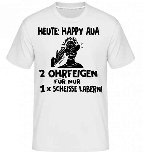 Happy Aua · Shirtinator Männer T-Shirt günstig online kaufen