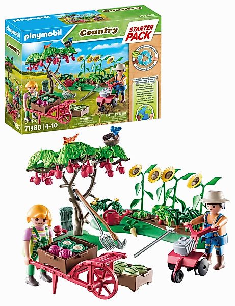 Playmobil® Starter Pack, Bauernhof Gemüsegarten (71380), günstig online kaufen
