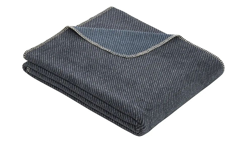 Wohndecke  Jacquard ¦ blau ¦ Baumwollmischgewebe ¦ Maße (cm): B: 150 Dekoki günstig online kaufen