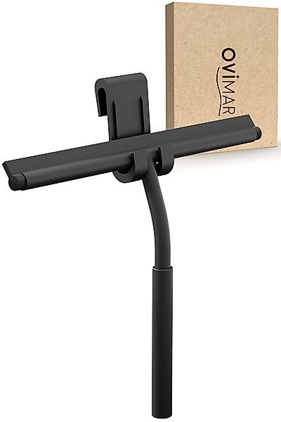 ovimar Duschabzieher, (1-St), aus Edelstahl in Schwarz zur Zum Aufhängen günstig online kaufen