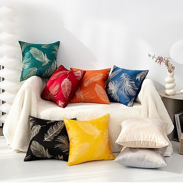BYSURE Kissenbezug, (2 Stück), Dreidimensionaler Jacquard-Sofakissenbezug günstig online kaufen