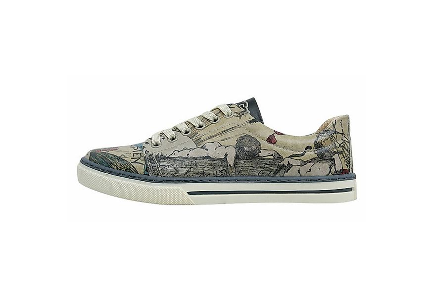 DOGO Classic Schnürsneaker Le Parisien Damen Sneaker Sneaker Handgefertigt günstig online kaufen