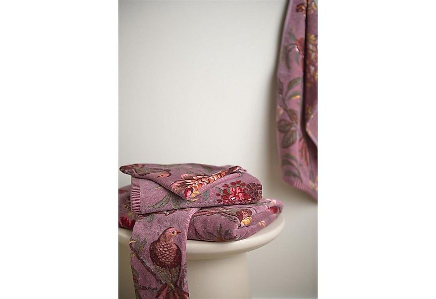 PiP Studio Badetücher Gästehandtuch Secret Garden Mauve (30x50cm) günstig online kaufen