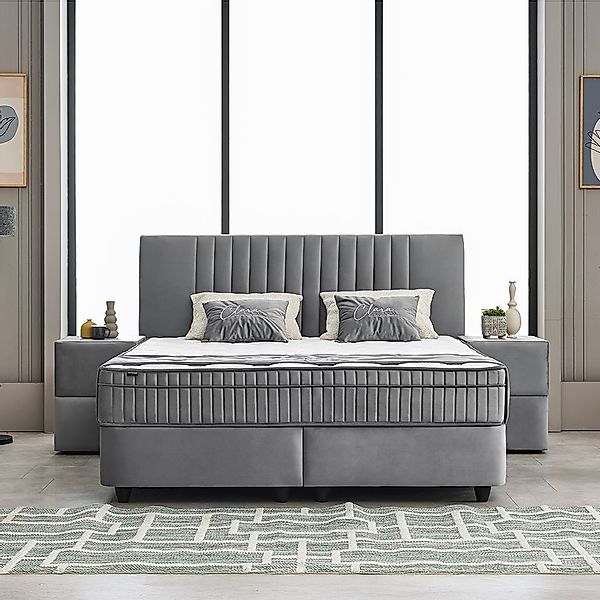 abc bedding Boxspringbett Komfortbett CLARA in günstig online kaufen