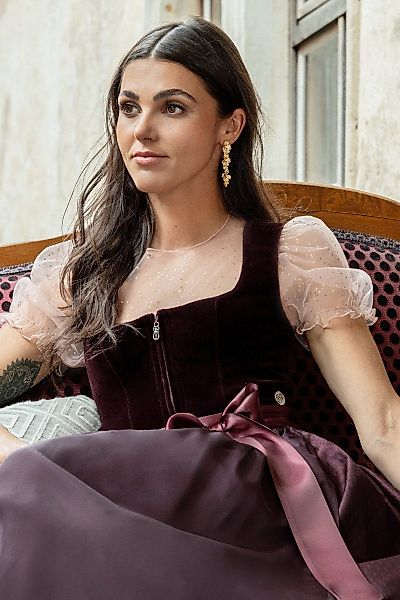 MarJo Dirndl Samtdirndl 2tlg. - BIDINGEN günstig online kaufen