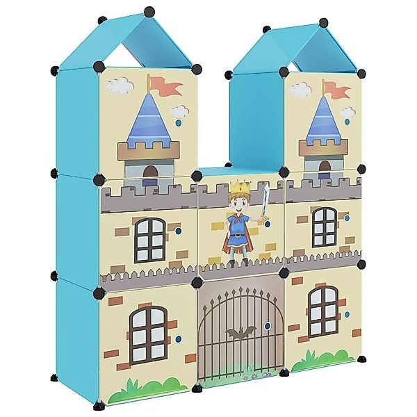 vidaXL Schuhregal Kinderschrank Modular mit 8 günstig online kaufen
