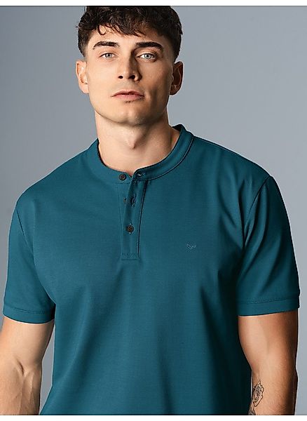 Trigema Poloshirt TRIGEMA Poloshirt mit Stehkragen günstig online kaufen
