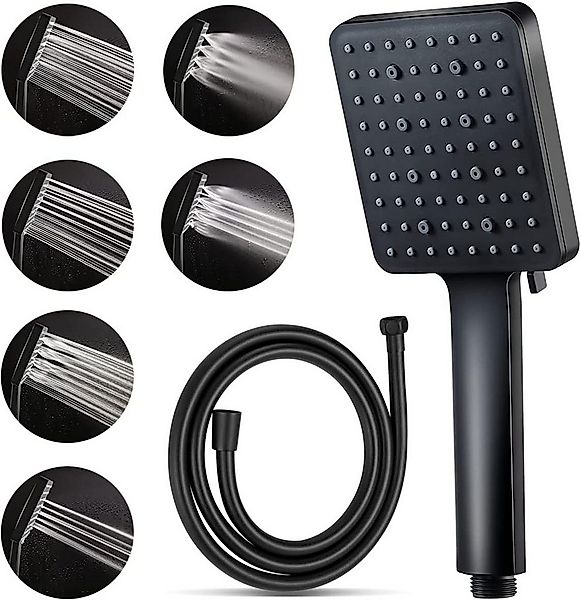 UE Stock Handbrause Universal 6 Modi Handbrause Hochdruck Duschkopf Set mit günstig online kaufen