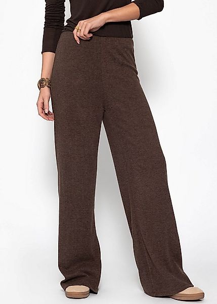 SASSYCLASSY Stoffhose Loungewear Hose mit geradem Bein für Damen Bequeme St günstig online kaufen