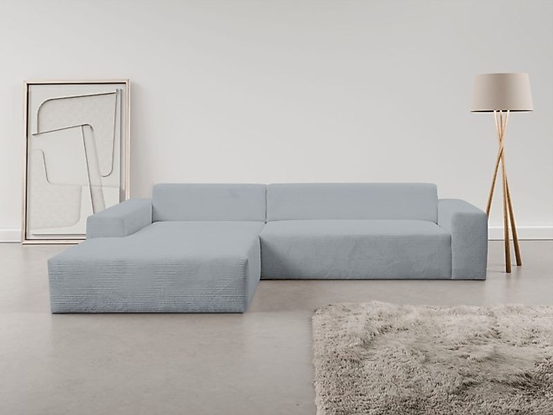 WERK2 Ecksofa »Zeus-XL, Mega-Sofa mit großer Sitztiefe, Stellmaße 311cm x 2 günstig online kaufen