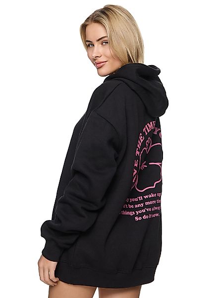Worldclassca Hoodie Worldclassca Oversized FLOWER Print günstig online kaufen
