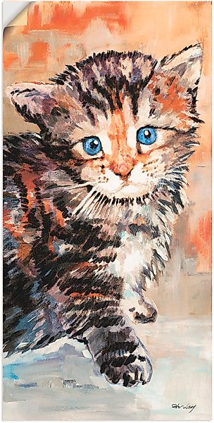 Artland Wandbild "Katze", Haustiere, (1 St.), als Alubild, Outdoorbild, Wan günstig online kaufen