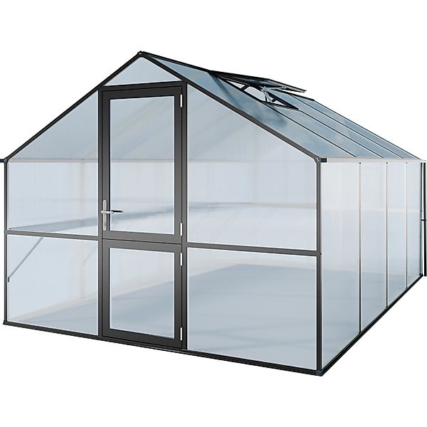 KGT Gewächshaus Orchidee Anthrazitgrau 12,74 m² günstig online kaufen