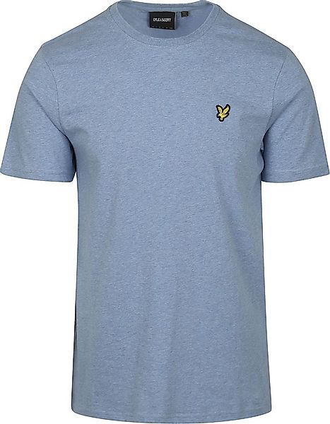 Lyle und Scott T-Shirt Heather Blau - Größe M günstig online kaufen