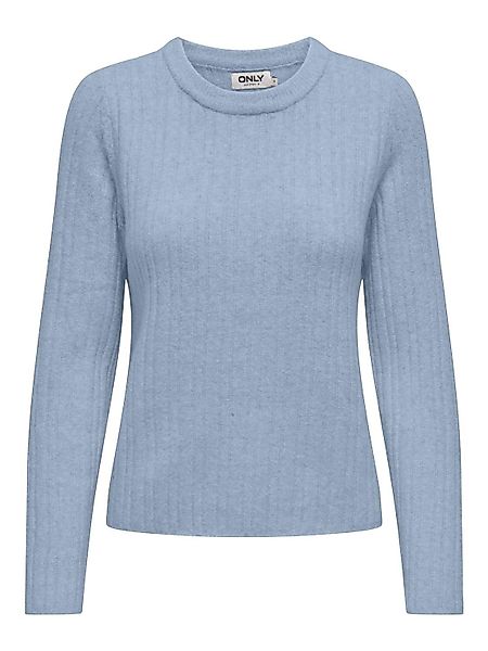 ONLY Rundhalspullover ONLJEANETT LIFE L/S RIB günstig online kaufen
