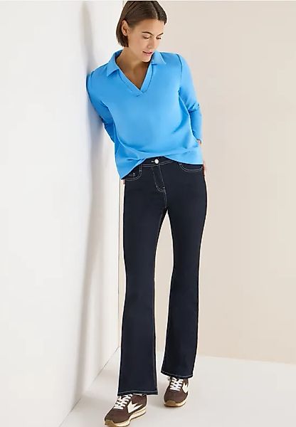 Poloshirt in Unifarbe günstig online kaufen