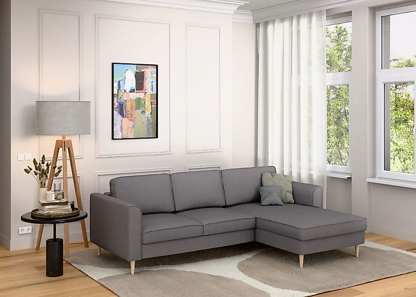Home affaire Ecksofa "Booster Couch wahlweise mit Schlaffunktion und Bettka günstig online kaufen