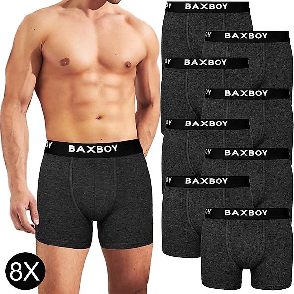 Baxboy Boxershorts Boxershorts Herren 8er Pack günstig online kaufen