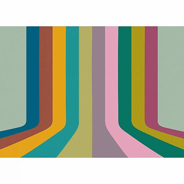 Komar Vliestapete Modern 350 cm x 250 cm Bunt günstig online kaufen