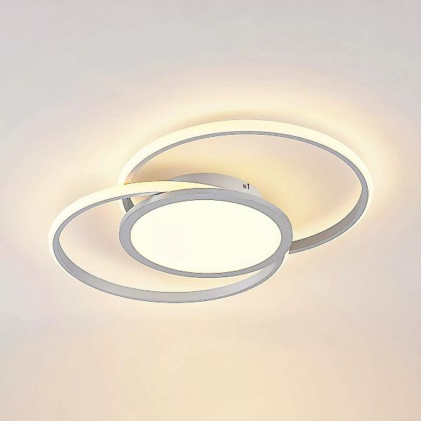 Lucande Senne LED-Deckenlampe, Ringe günstig online kaufen