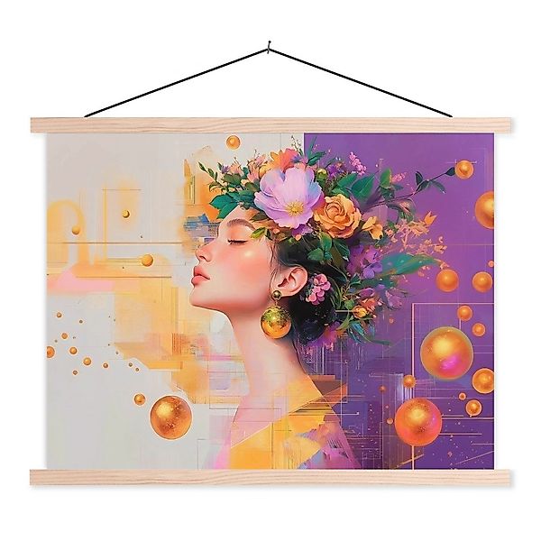 MuchoWow Poster Abstrakt - Frau - günstig online kaufen