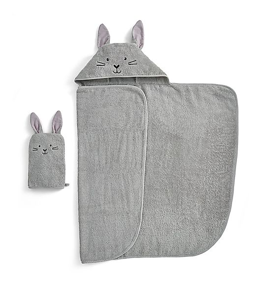Christy Handtuch Set »Christy Baby Hase«, Set, 2 tlg., Walkfrottier, 1 Kapu günstig online kaufen