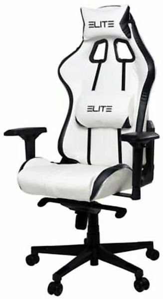 ELITE Gaming Stuhl Respawn weiß-kombi günstig online kaufen