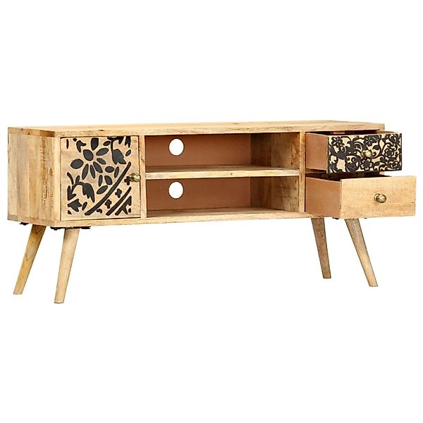 Tv-schrank 100 X 30 X 45 Cm Massivholz Mango günstig online kaufen