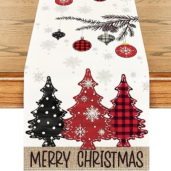 FOUORTUNATE-BEE Tischläufer Weihnachtsdeko Innen Tischläufer Weihnachten günstig online kaufen