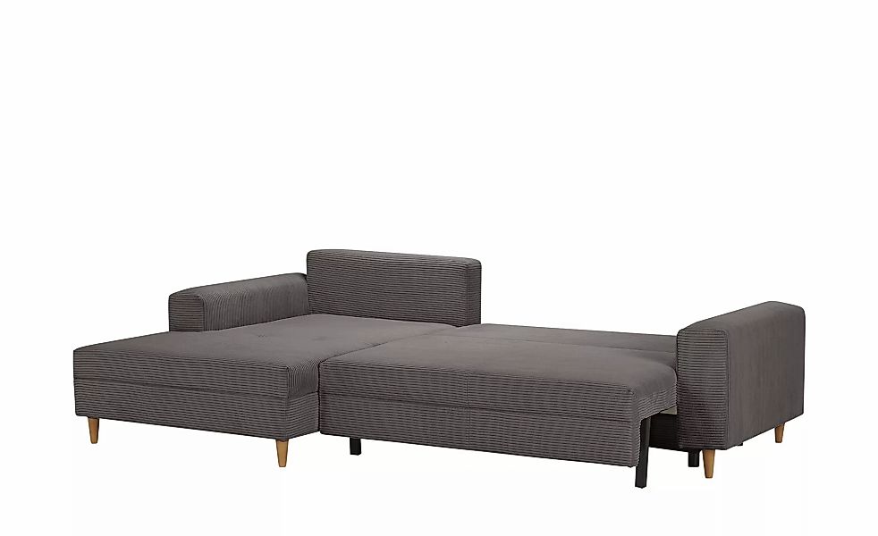 Ecksofa mit Schlaffunktion  Benedita ¦ braun ¦ Maße (cm): B: 275 H: 91 T: 1 günstig online kaufen