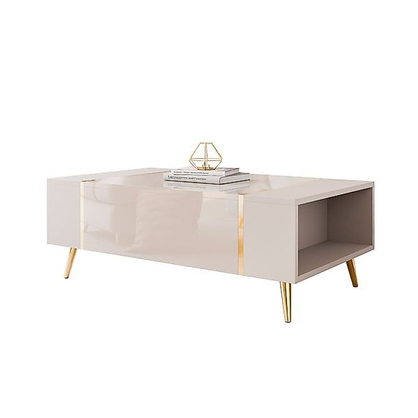 Lookway Couchtisch ONYX – Kaschmir Hochglanz günstig online kaufen
