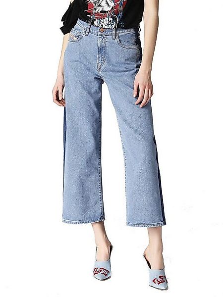 Diesel Schlagjeans Diesel Widee 084YB Damen Jeans Hose Culotte Straight günstig online kaufen