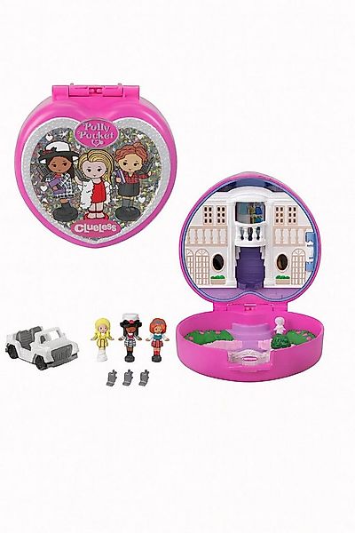 Mattel® Spielfigur Polly Pocket Clueless Herz Compact Mini Spielzeug, Endli günstig online kaufen