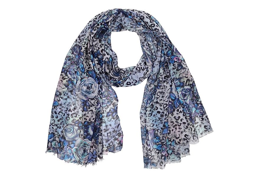 MIRROSI Modeschal Weicher & Leicht Großes Schal, ca.75x180cm, Bunt Print Le günstig online kaufen