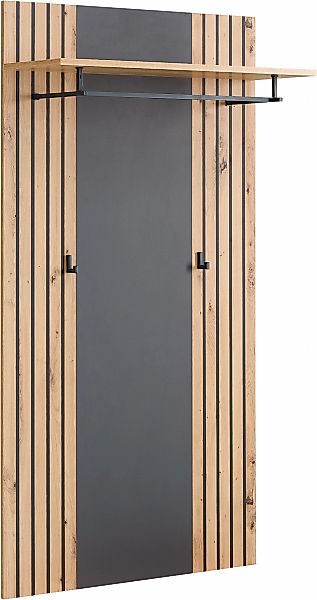 HBZ Garderobenpaneel "Lagos in Anthrazit, BxHxT 80x150x28 cm", (1 St.), Pan günstig online kaufen