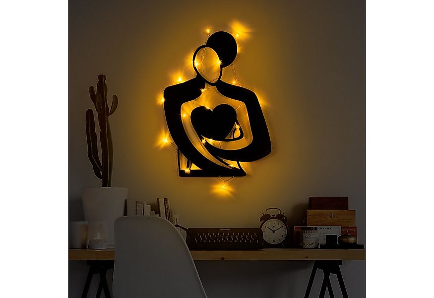 Wallity Wanddekoobjekt METAL BODY, 70 x 52 cm L3764 günstig online kaufen