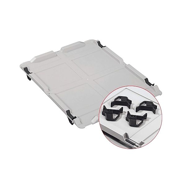 PROREGAL SparSet 5x Eurobox Nextgen Color Mit Auflagedeckel HxBxT 12x30x40c günstig online kaufen