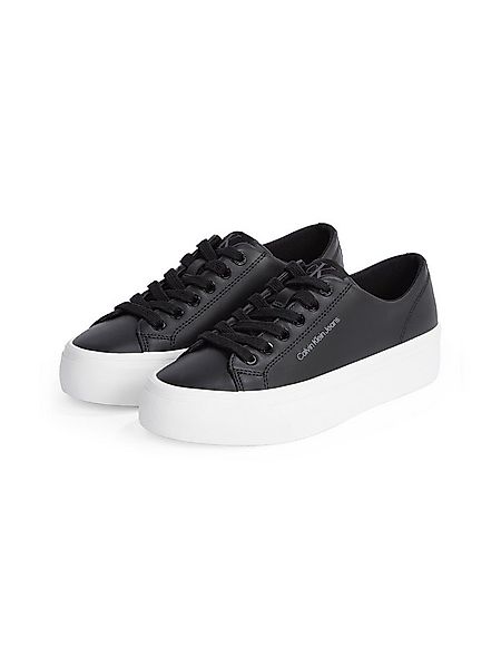 Calvin Klein Jeans VULC FLATFORM LOW MG LTH Plateausneaker, Schnürschuh, Ha günstig online kaufen